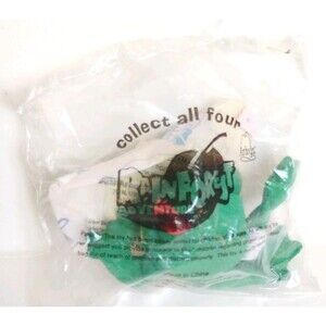 Arbys Rainforest Adventure 2000 Green Frog Kids Meal Toy Collectible Vintage